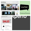 Thumbnail wordpress newspress and livetwit theme